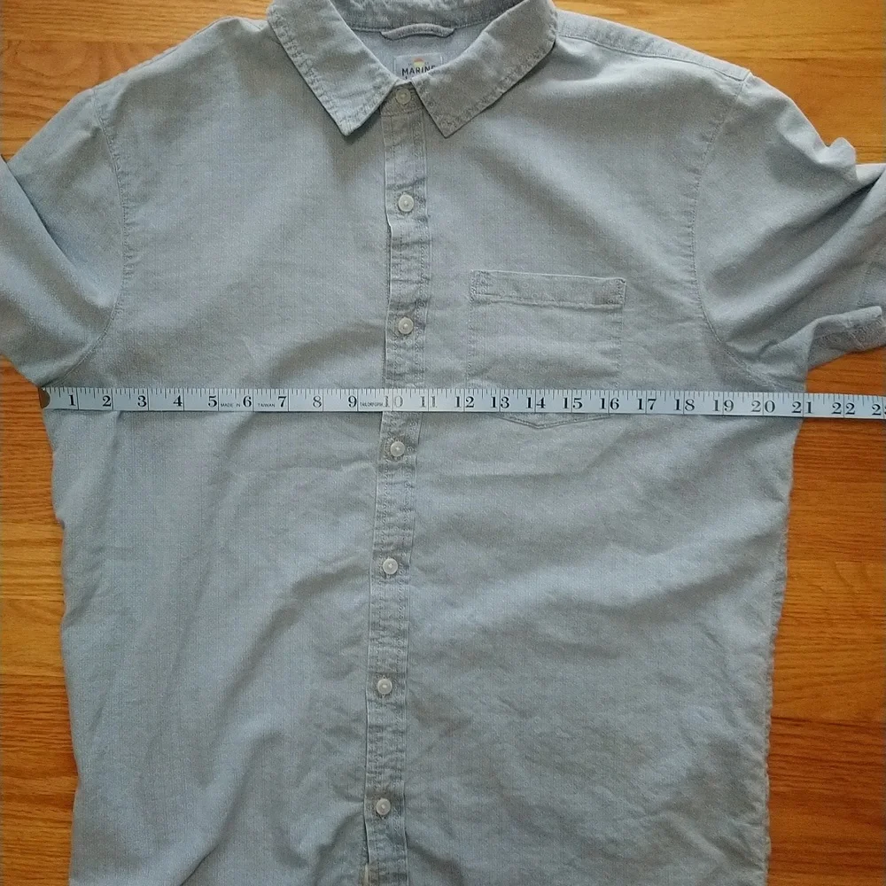 Marine Layer men's selvage shirt - Picture 7 of 15